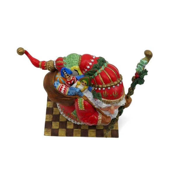THE GREENWICH WORKSHOP Olde World Santa Limited Edition Porcelain Figurine Vinta - Picture 5 of 12